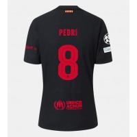 Echipament fotbal Barcelona Pedri Gonzalez #8 Tricou Deplasare 2024-25 maneca scurta